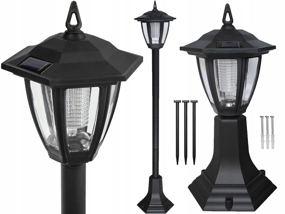 Solárne záhradné lampáše P-589, súprava 2 kusov