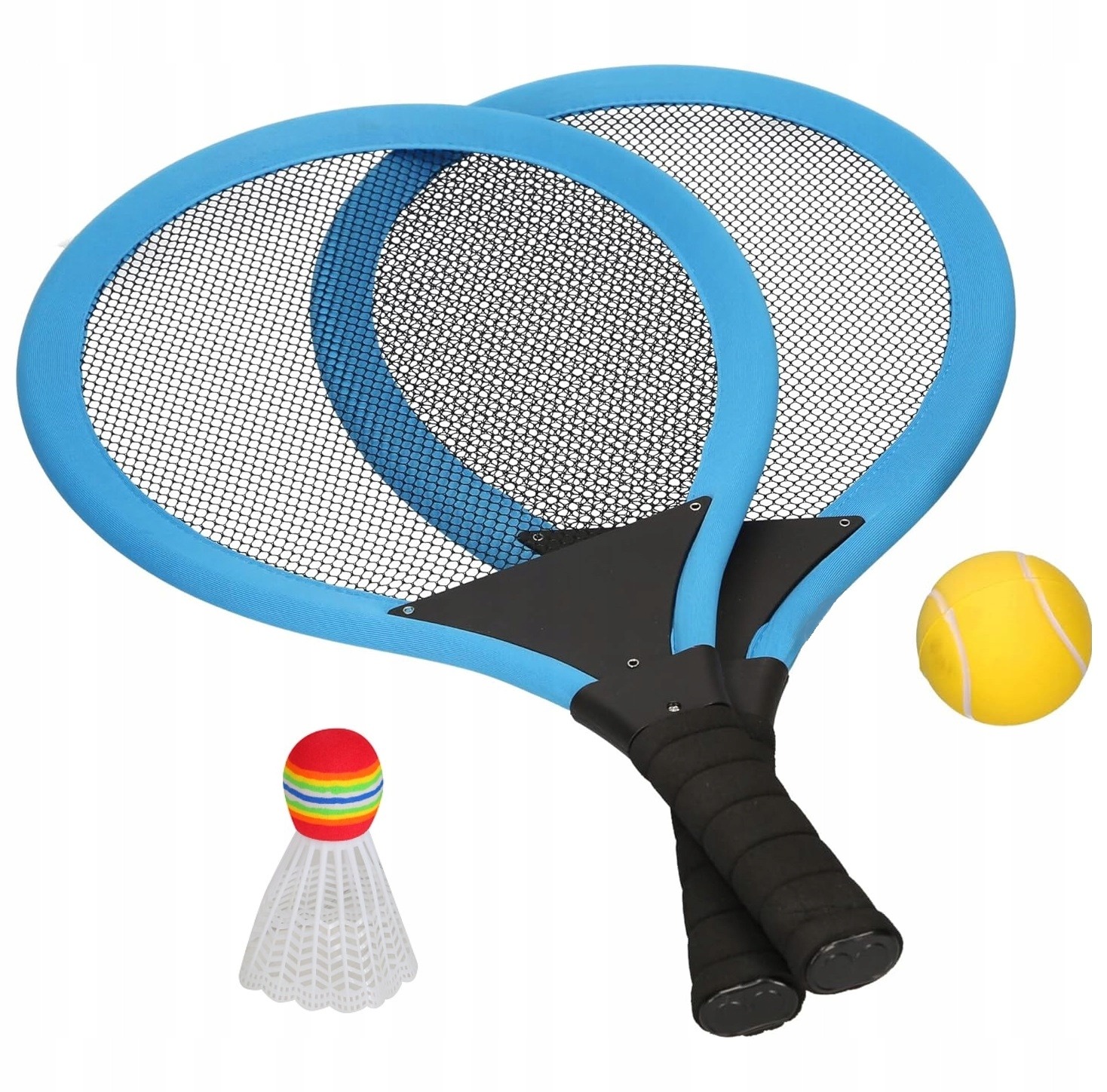 Ľahké bedmintonové rakety s košíkom a loptičkou, 44 cm