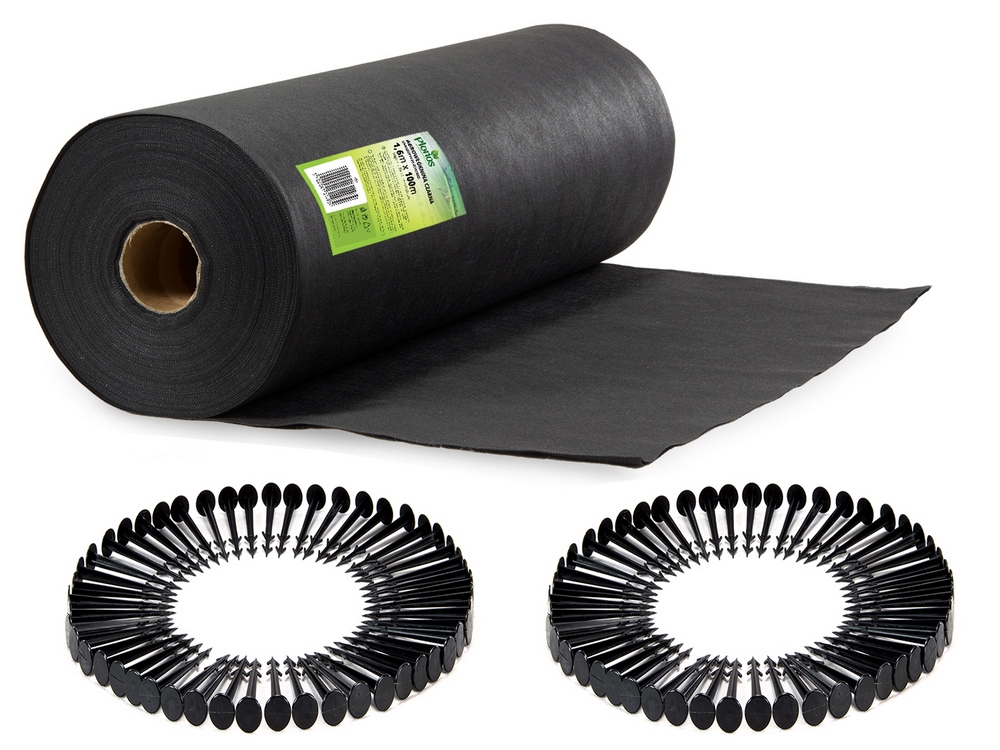 Agrotextília - Agrotextile 1,6x100m pre buriny + 100 UV vysoké podpätky