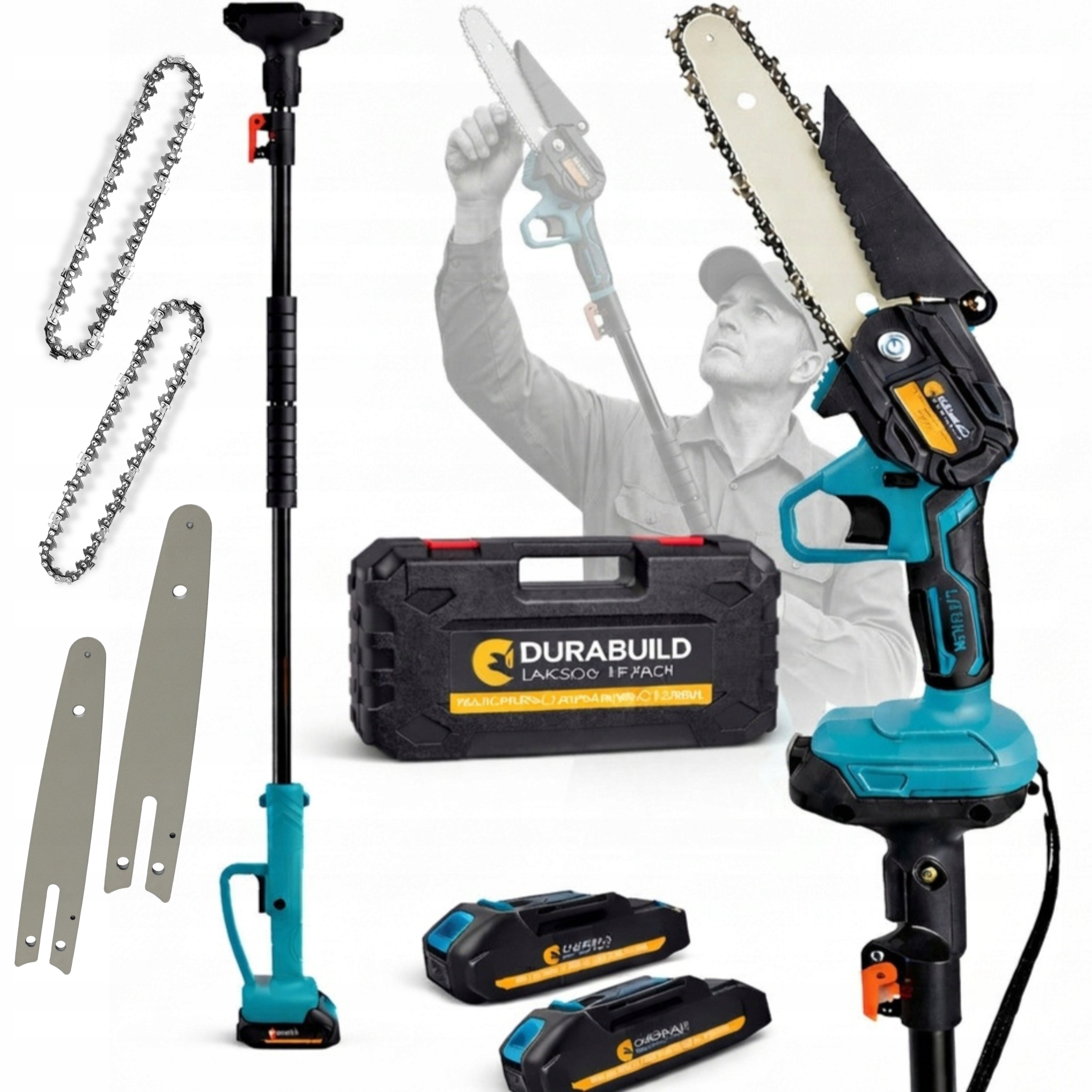 Akumulátorová motorová píla Durabuild 18 cm