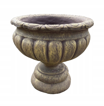Béžový betónový kvetináč Styrobud Górno 43 cm × 43 × 41 cm