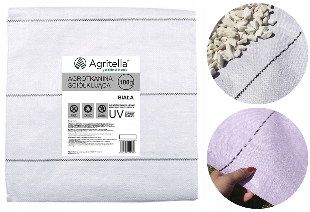 Agrotextília - 100 ks spádových dielov pre