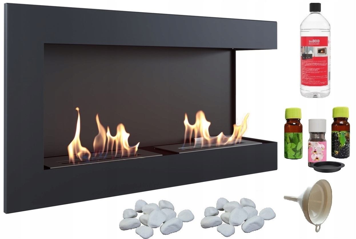 Delta pravý roh biofireplace 900 Aromaterapia