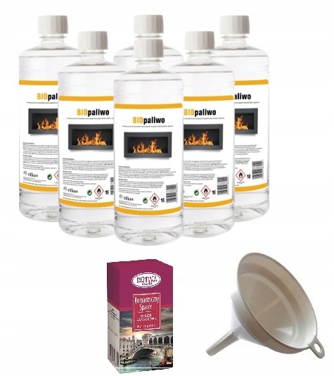 Bioetanol 6L biopalivá +Oil Romantic prechádzka