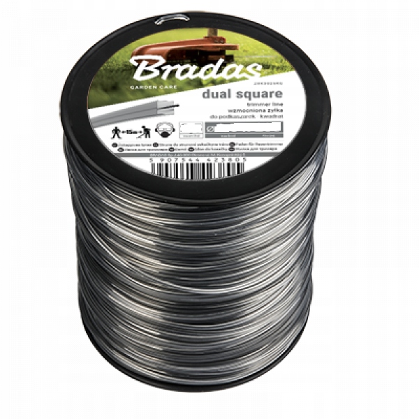 Rezacia struna Bradas Ripper Dual ZRK2725KG 2,7 mm 345 m