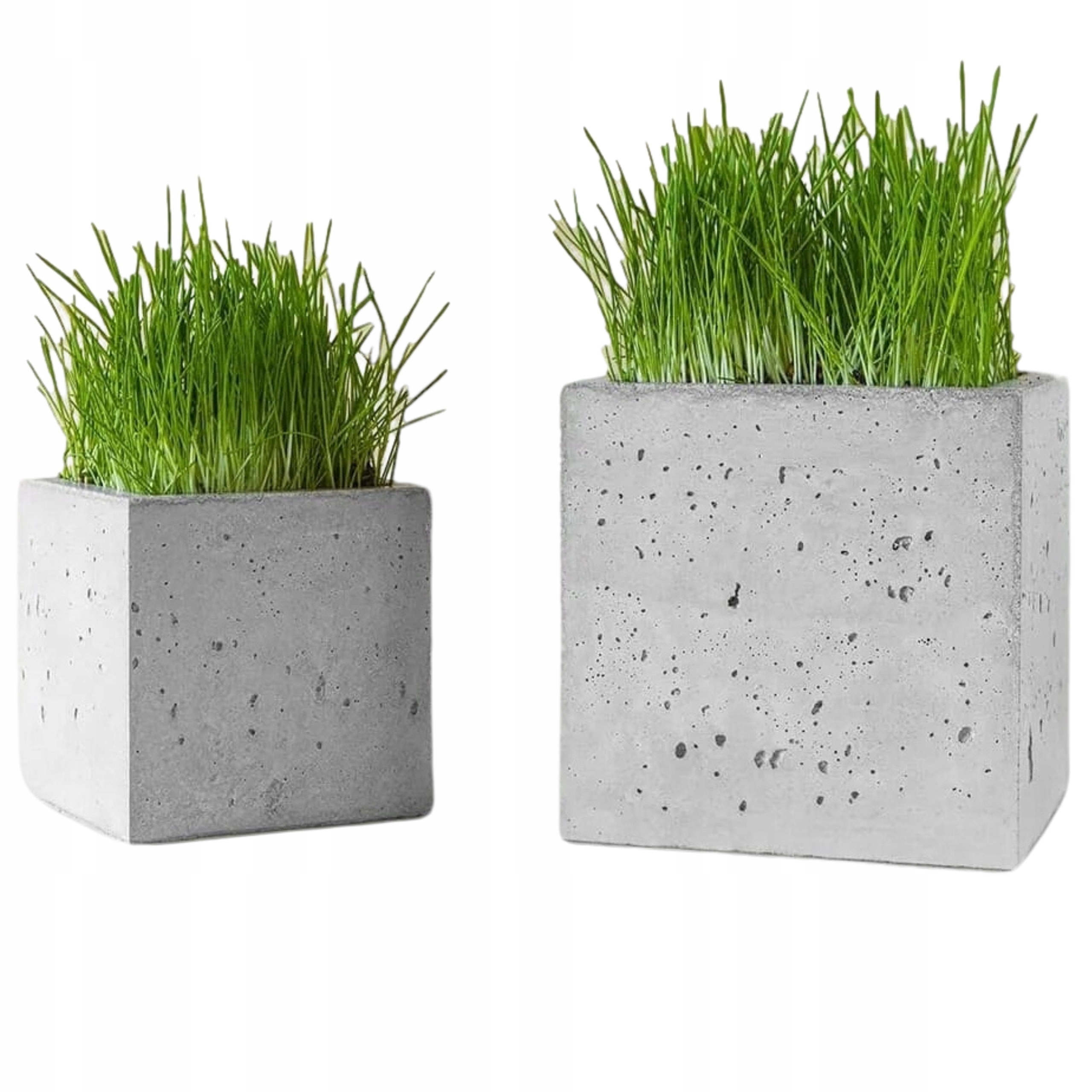 Mrazuvzdorný architektonický betónový kvetináč 230 kg – 80 × 80 × 55 Abiko