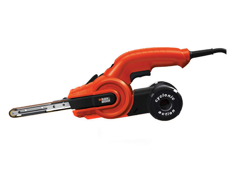Pásová brúska Black&Decker 350 W 230 V s káblom
