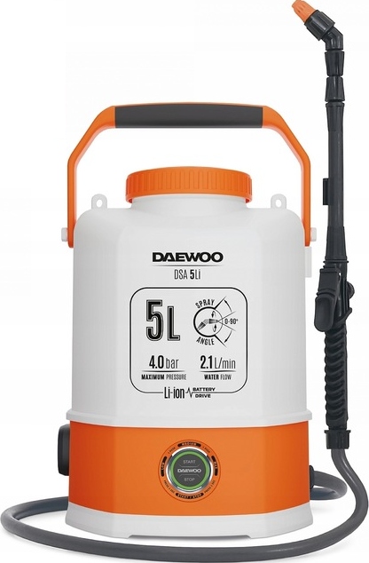 Batériový postrekovač Daewoo DSA 5Li + batéria + nabíjačka