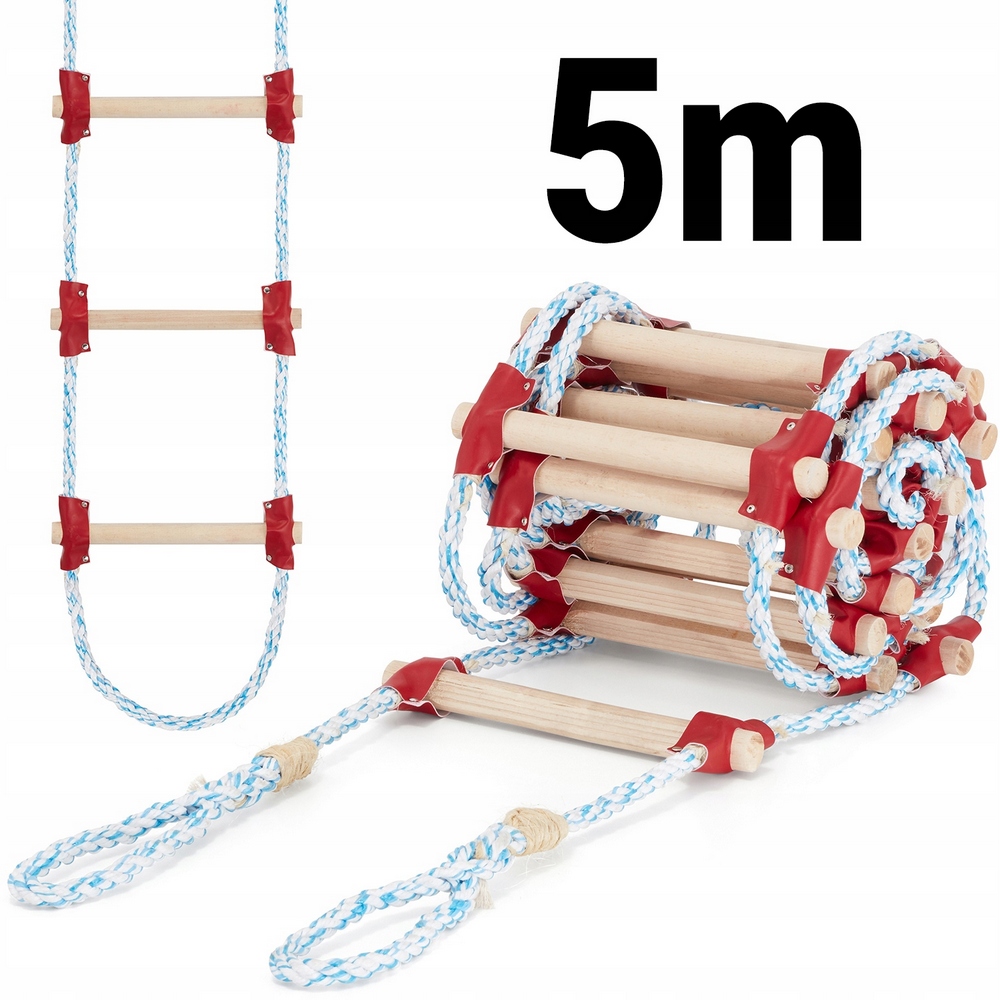 Rebrík lana pre rebrík pre 5 m certifikovanú strechu
