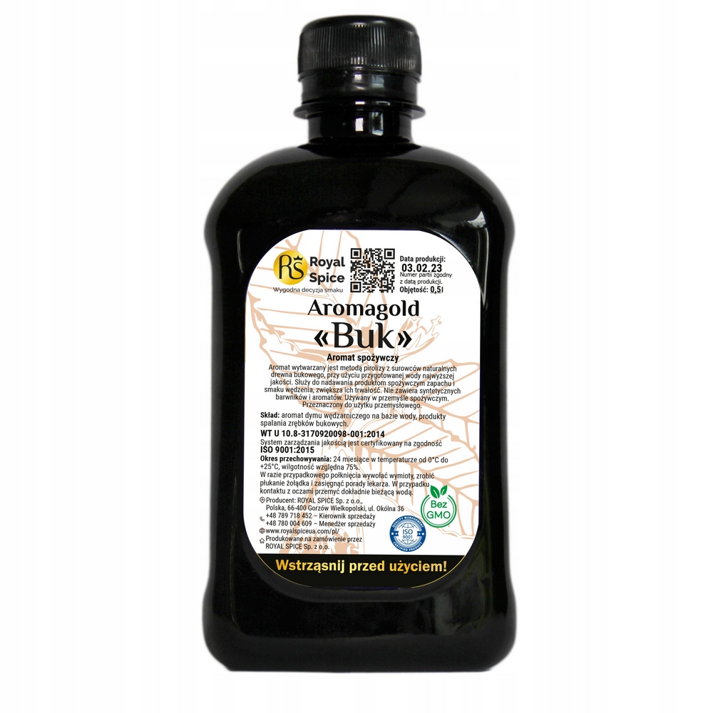 Udiareň - 500 ml bukového dymu v tekutom dyme