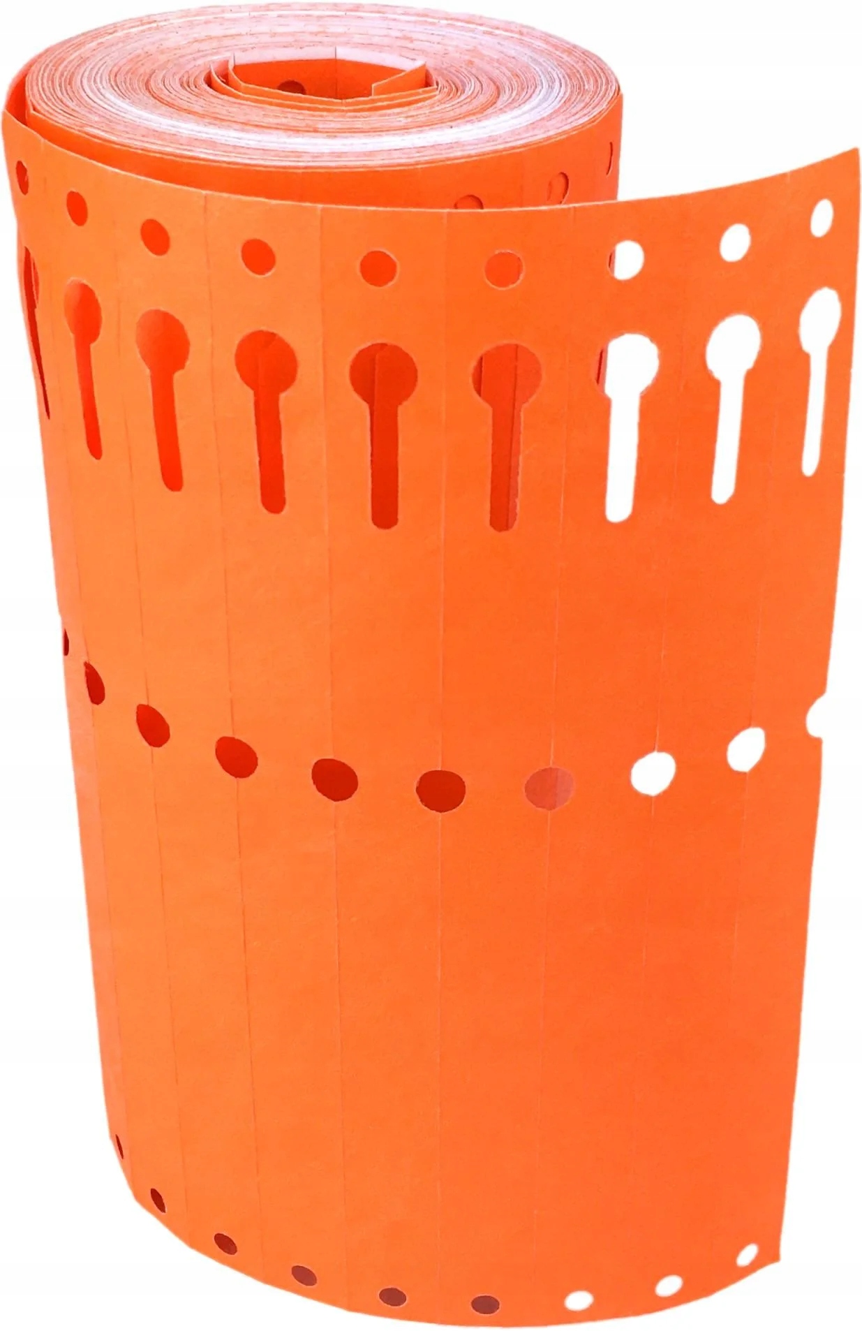 ETIKETY TYVEK 12,7x220mm ROLKA 1000ks ORANŽOVÉ