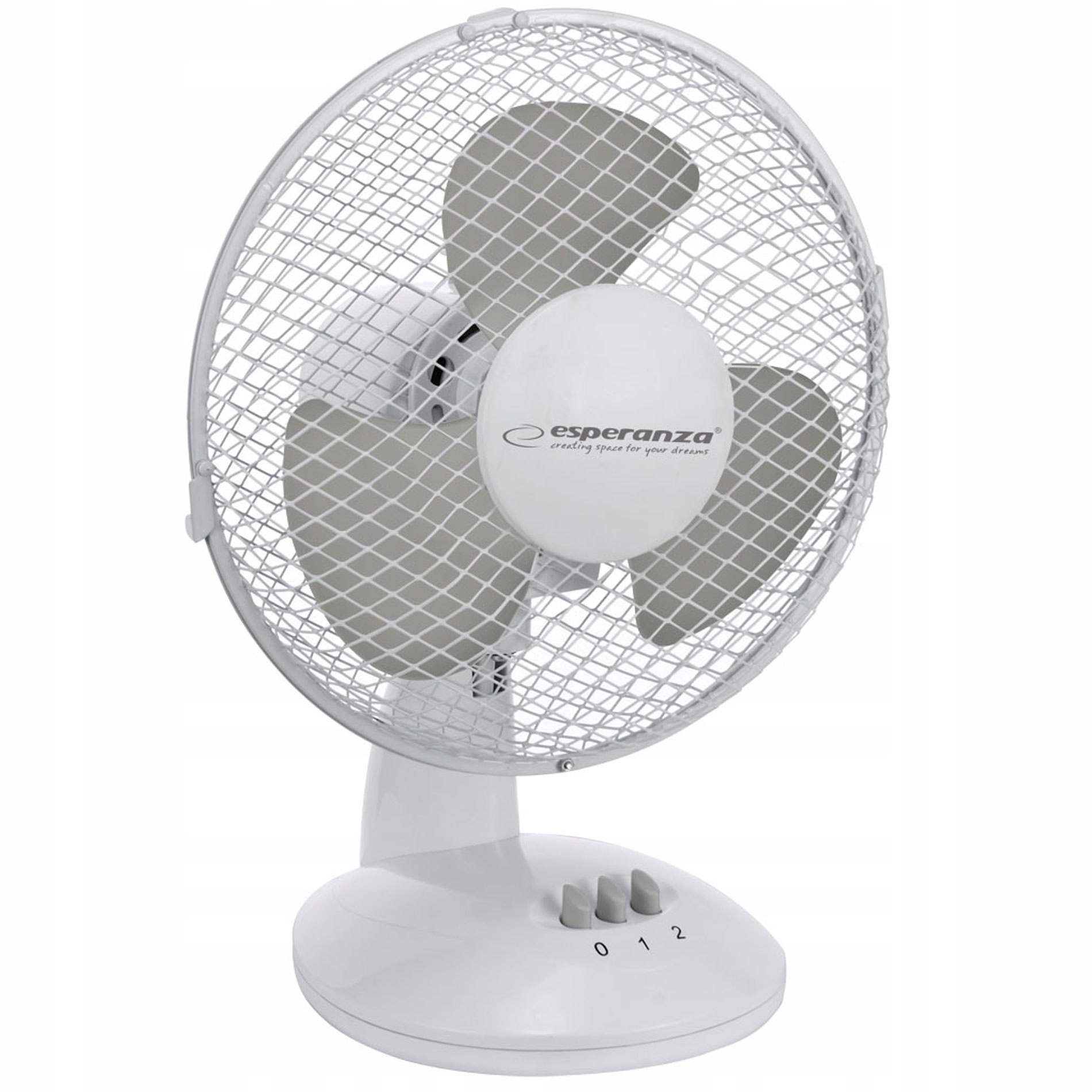 Stolový ventilátor Esperanza ZEPHYR biely
