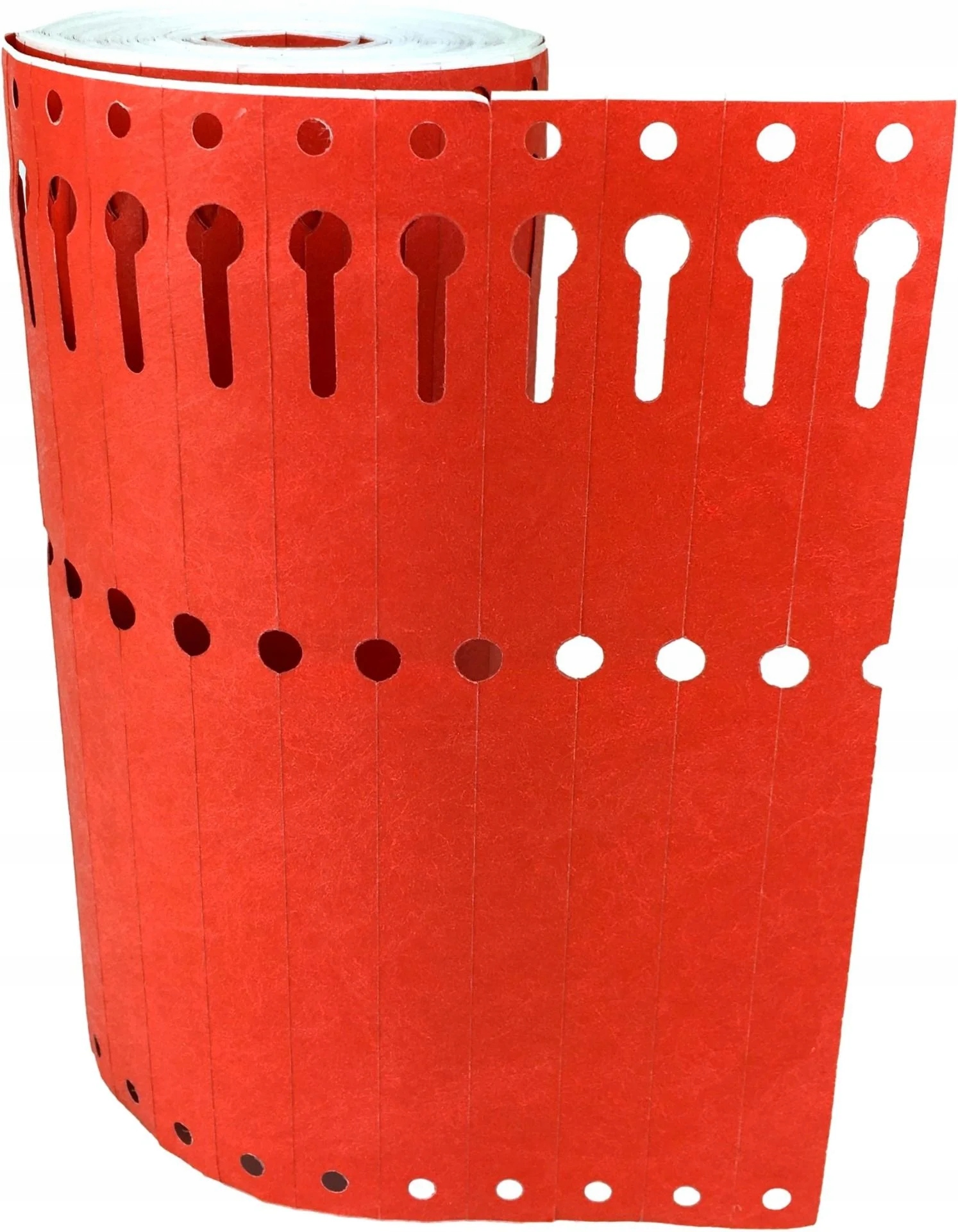 Tyvek etikety 12,7x160mm rolka 1000 ks červené