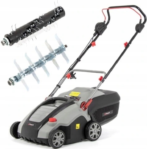 Elektrický vertikutátor Faworyt PRO RE38 1700 W perlátor 2 valce 38 cm