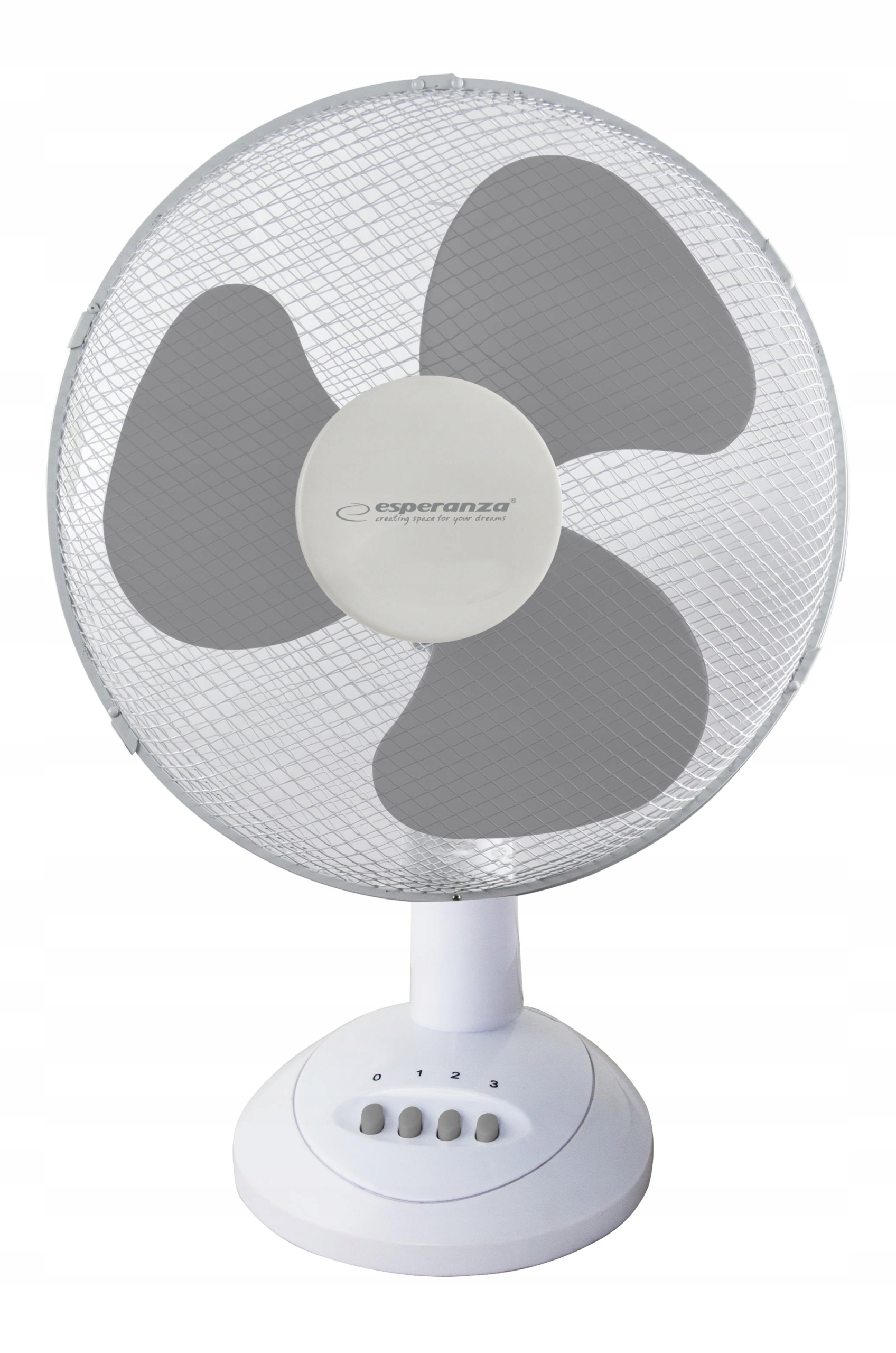 Stolový ventilátor Esperanza Chinook biely