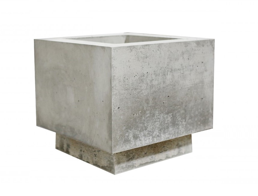 Záhradný kvetináč Park Combo stredný 66 × 66 × 59 cm vyrobený z betónu
