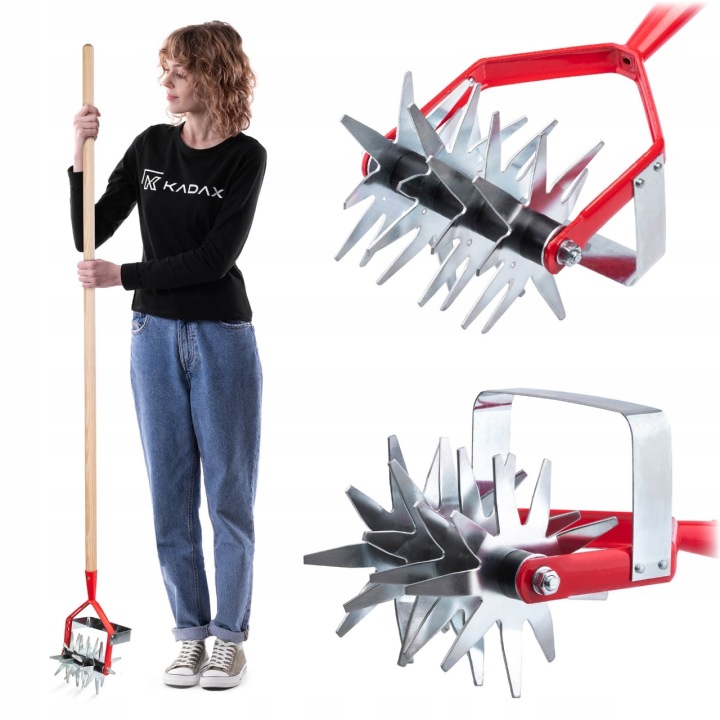 Kovový kultivátor Kadax 162 cm
