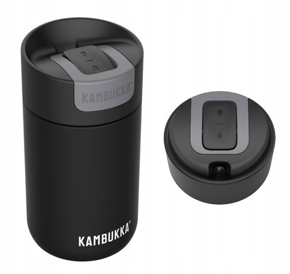 Kambukka Olympus termohrnček 0,3 l čierny