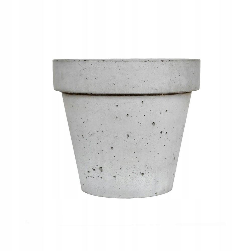 Biely betónový kvetináč Jadar 30 cm × 30 × 27 cm