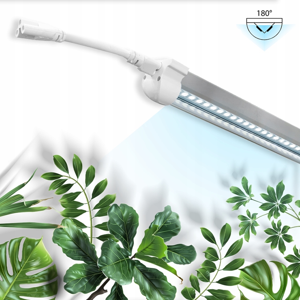 Lampa na pestovanie raslín - LED RASTOVÁ LAMPA PRE RAST RASTLÍN 6500k 90CM