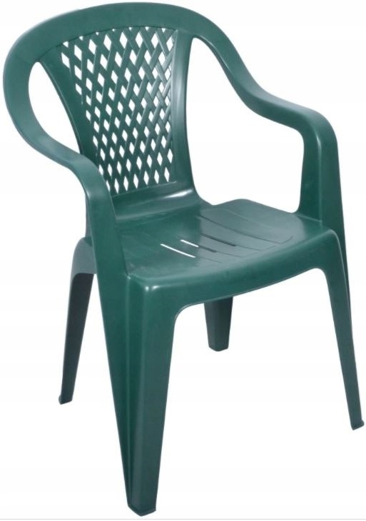 Silné záhradné stoličky balkón zelené stoličky