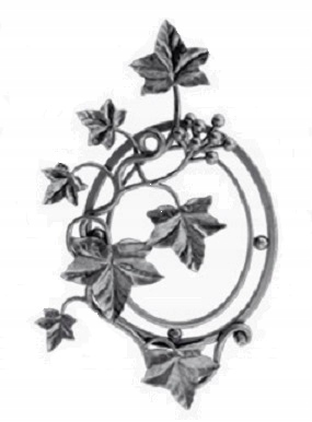 Mensine Euroman1 kované Ivy Rosette 317.06