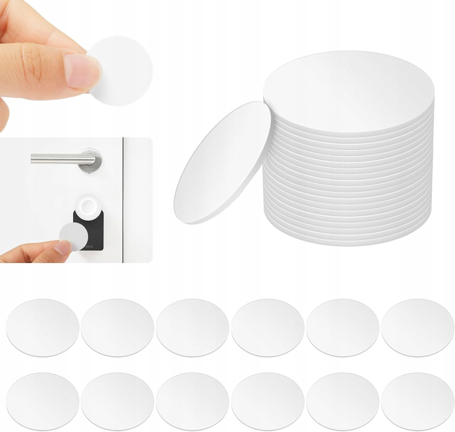 NFC TAGY OKRUHLE KARTY NTAG215 KOMPATIBILNÉ S TAGMO A AMIIBO