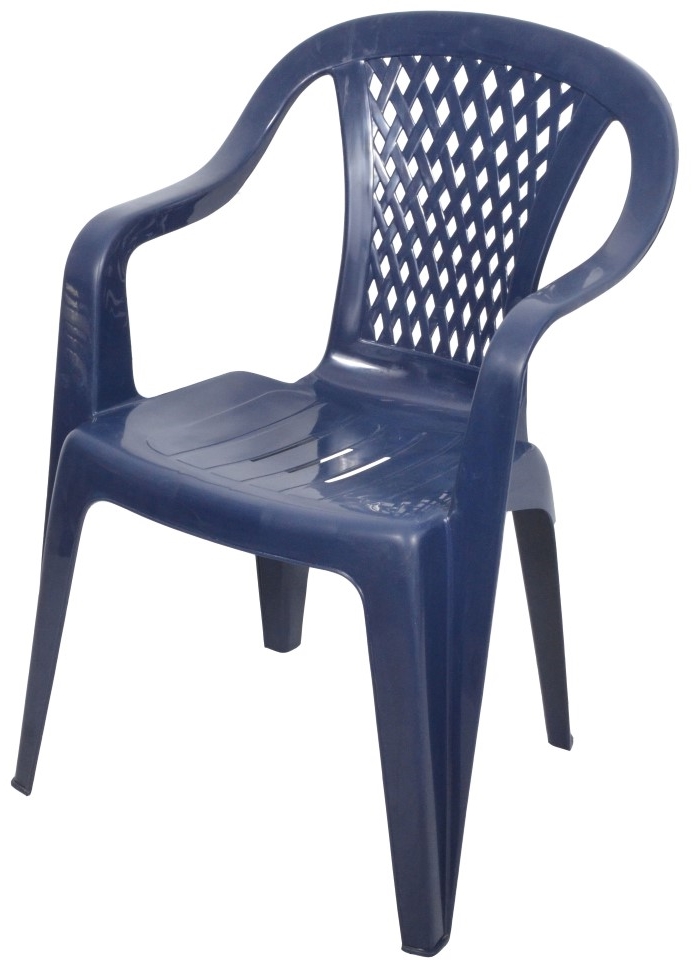Záhradné stoličky pre stoličky plast pre terasy námornícke modré