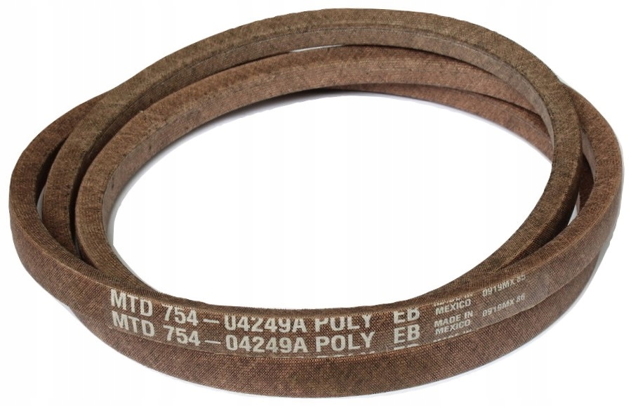 Klinový remeň na kosačku - MTD Tractor Belt 754-04249A Original MTD