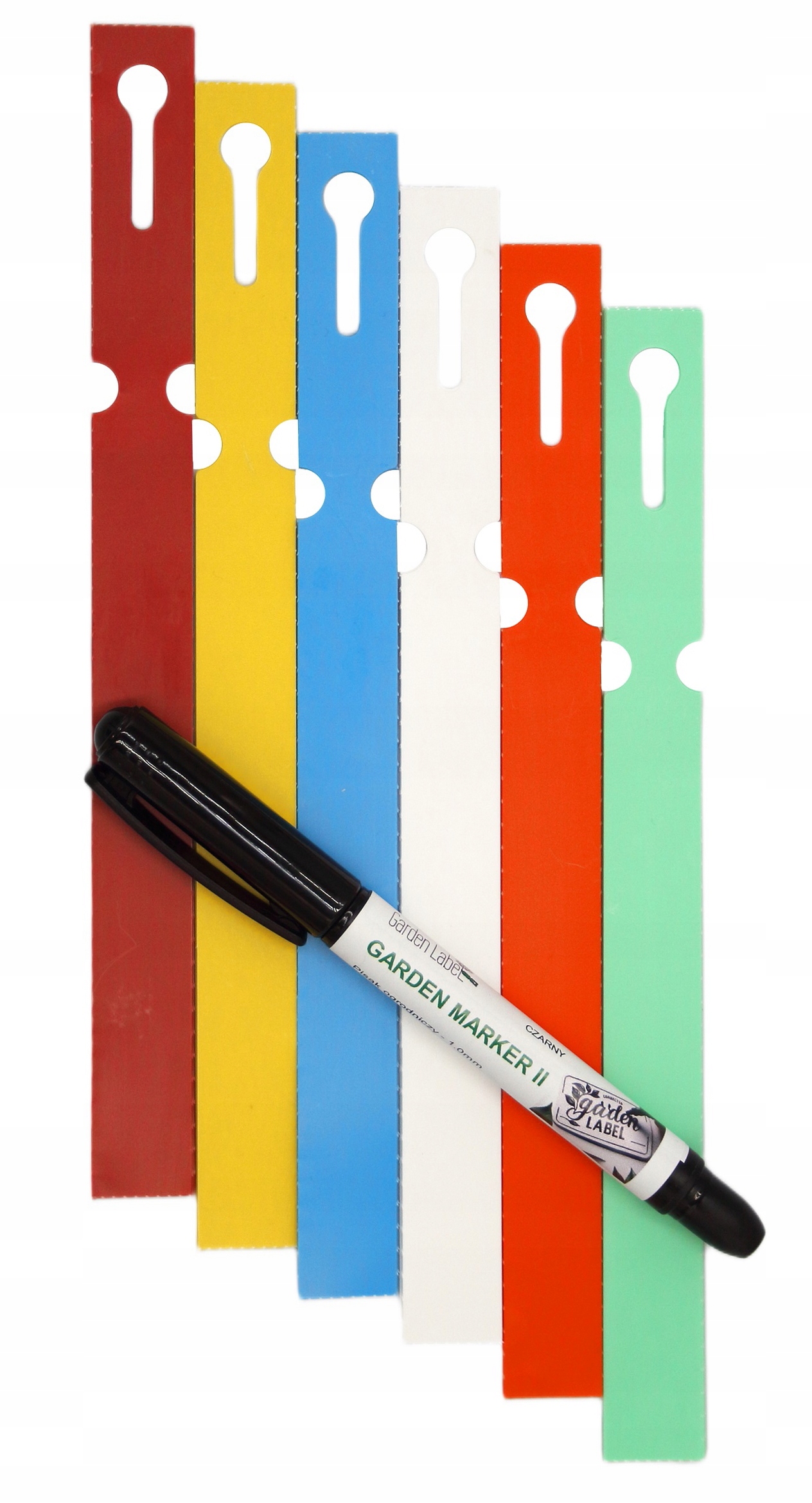 MARKER II+ Etikety 6 FARIEB slučka na popis rastlín 200x17mm (17x200) 600 ks