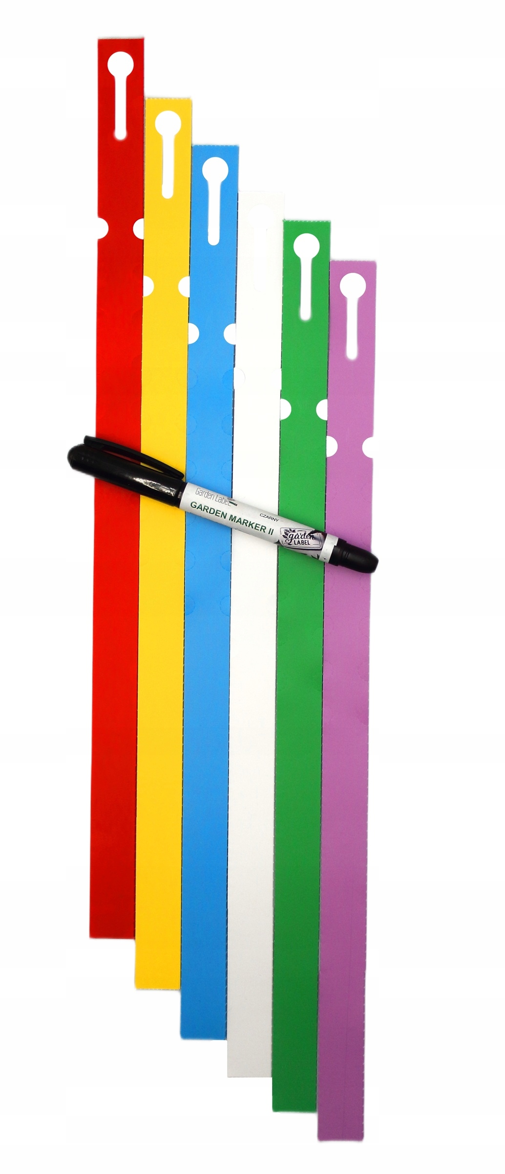 POPISOVAČ ll+ Etikety 6 FARIEB slučka na popis rastlín 400x20mm (20x400) 600