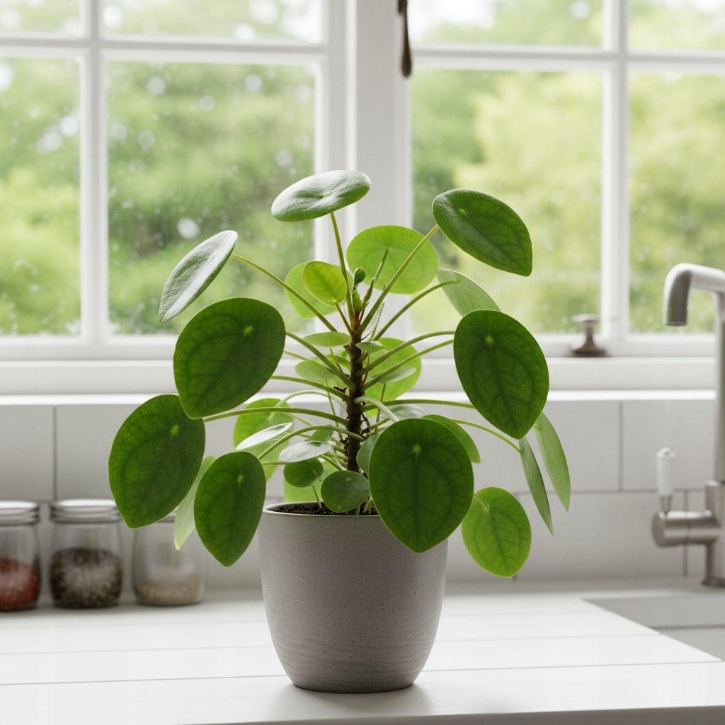 Sadenica Pilea Peperomioides v nádobe do 0,5 l