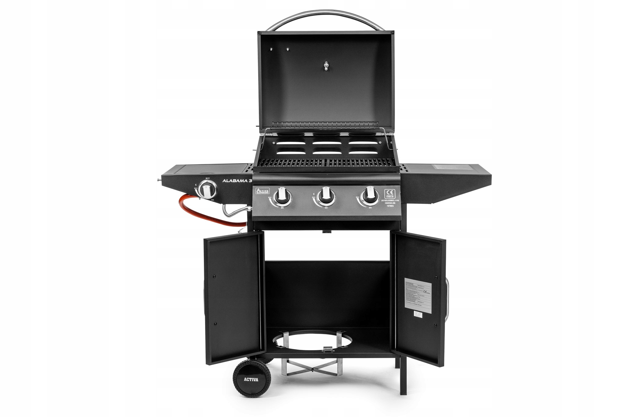 Activa Mastercook Alabama III 3+1 plynový gril + kryt - 19789GD