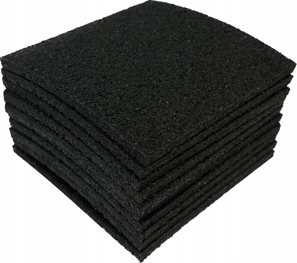 Gumové vankúšiky pre trám 100x100x5 mm 100 ks