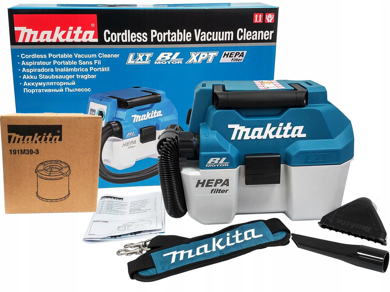 Priemyselný vysávač Makita DVC750LZX1 50W