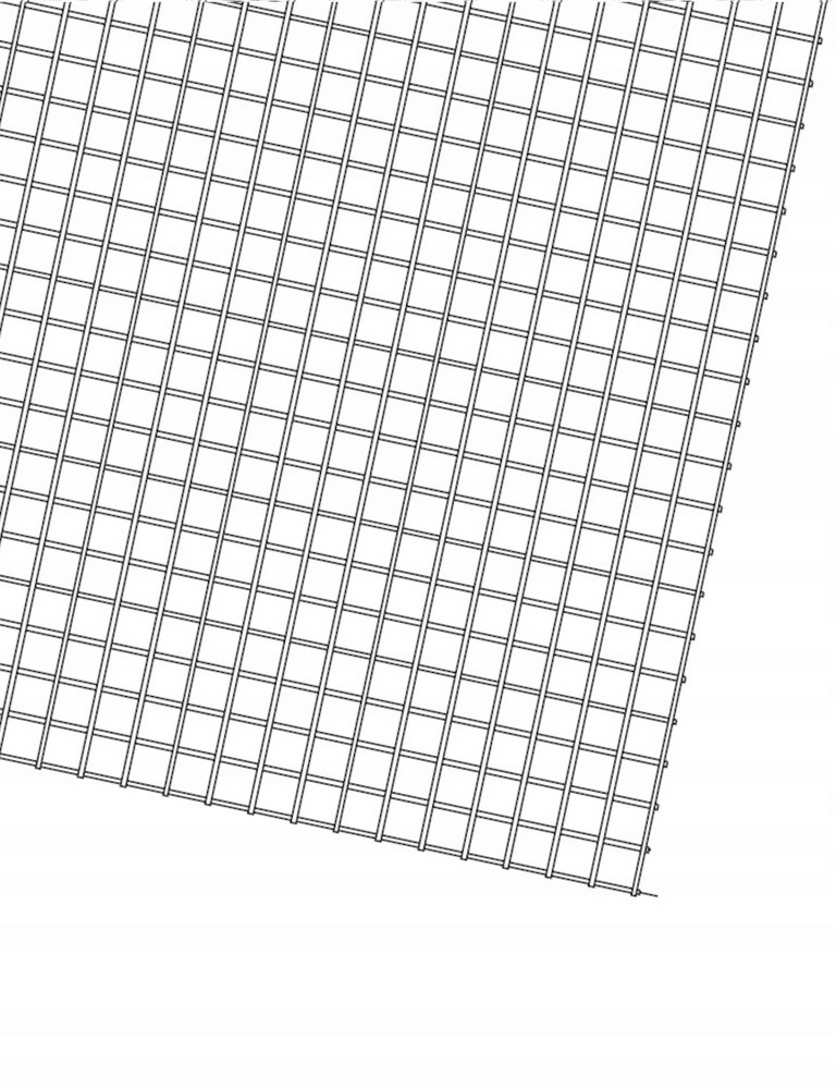 Zváraná sieť 2400 x 1000, 25 x 25, drôt 3 mm