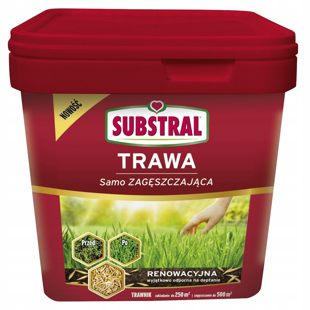 Substrálna renovácia samostatne komplikujúca tráva 5 kg