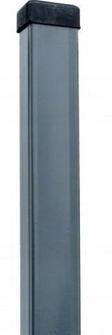 Oplotenie, brána - Plot post 60x40 Anthracite 200 cm panel