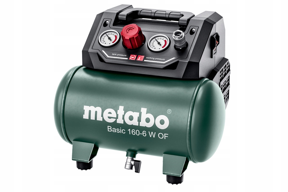 Bezolejový kompresor Metabo 601501000 6 l 8 barov