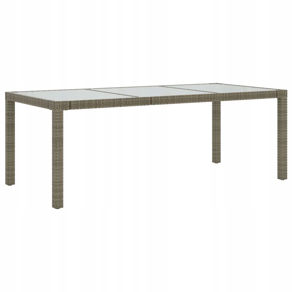 Vidaxl Garden Table, Gray, 120x70x66 cm, Lite DR