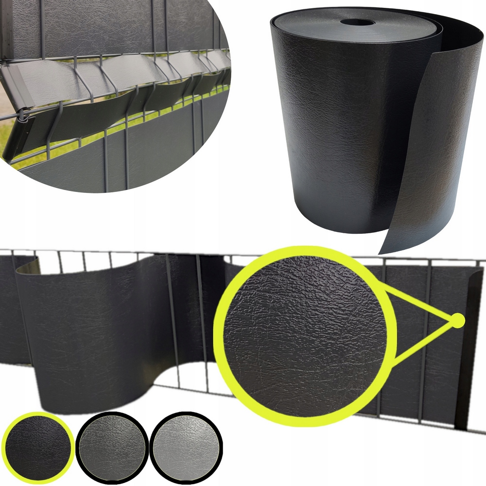 Plotovo páskový kryt 19cm x 3m antracit