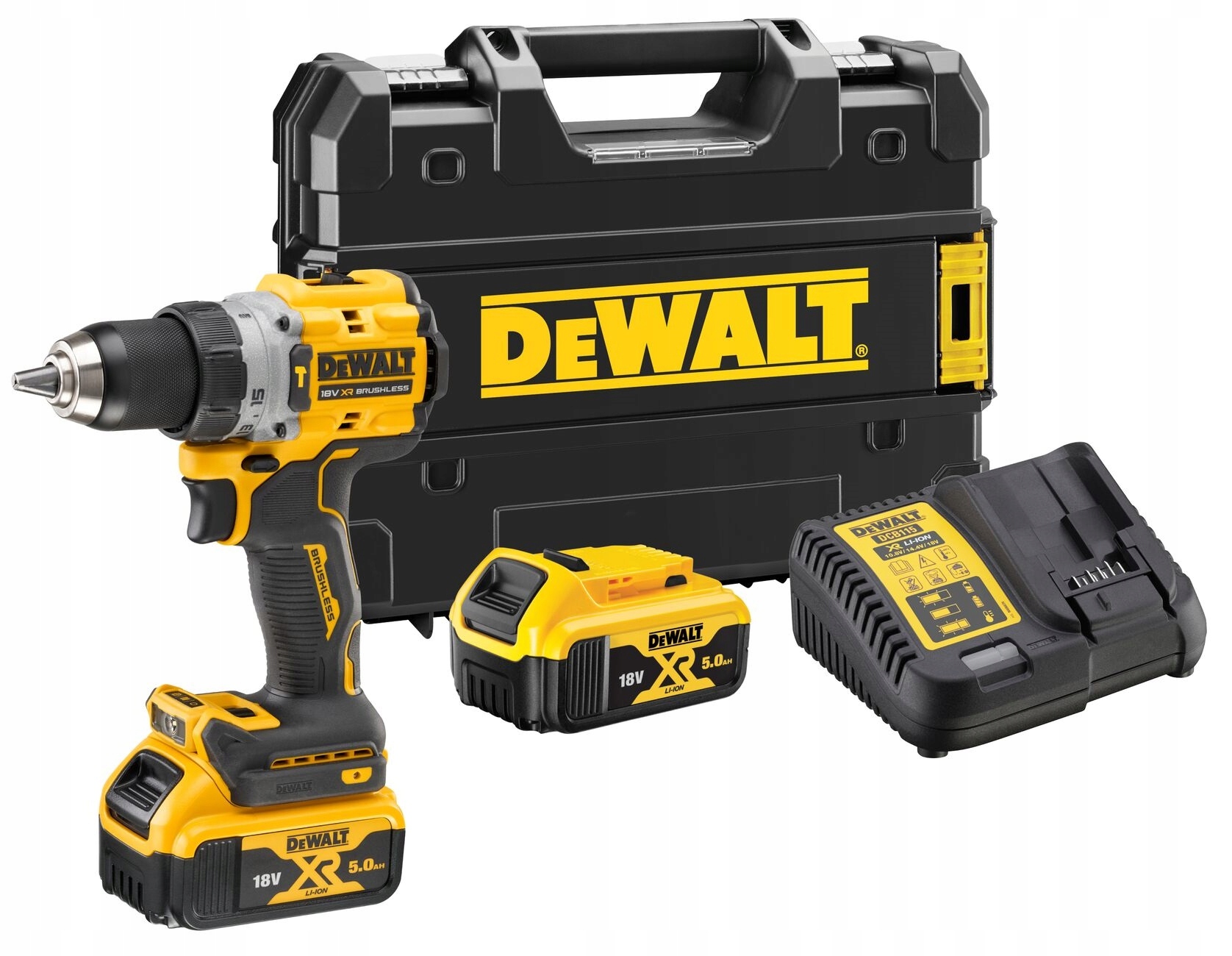 Akumulátorový skrutkovač DeWalt 18V DCD805P2T