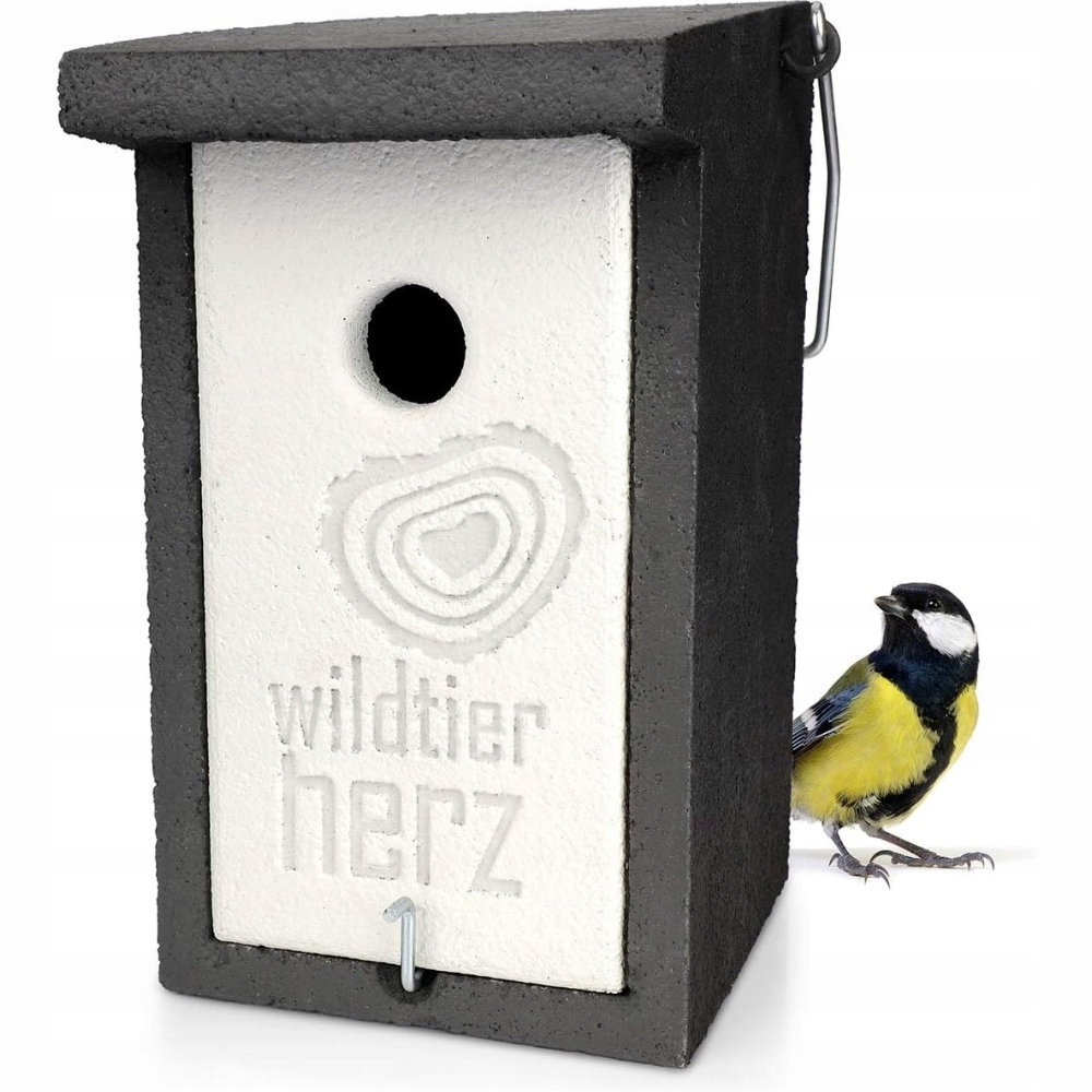 Drevená betónová hniezdna búdka Wildtierherz 32 mm - pre sýkorky veľké