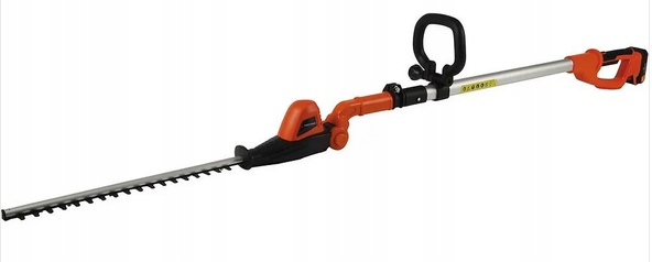 Akumulátorové teleskopické nastaviteľné nožnice na živý plot Yard Force 41 cm