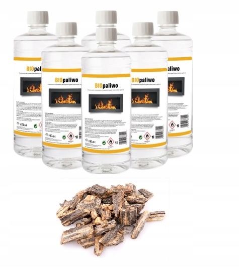 Bioetanol 6L Biopalel Set + hnedé kamienky