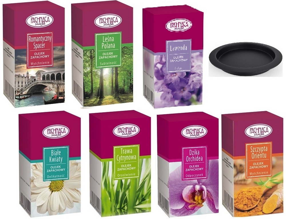 Aromaterapeutická súprava nádoba 7 éterické oleje
