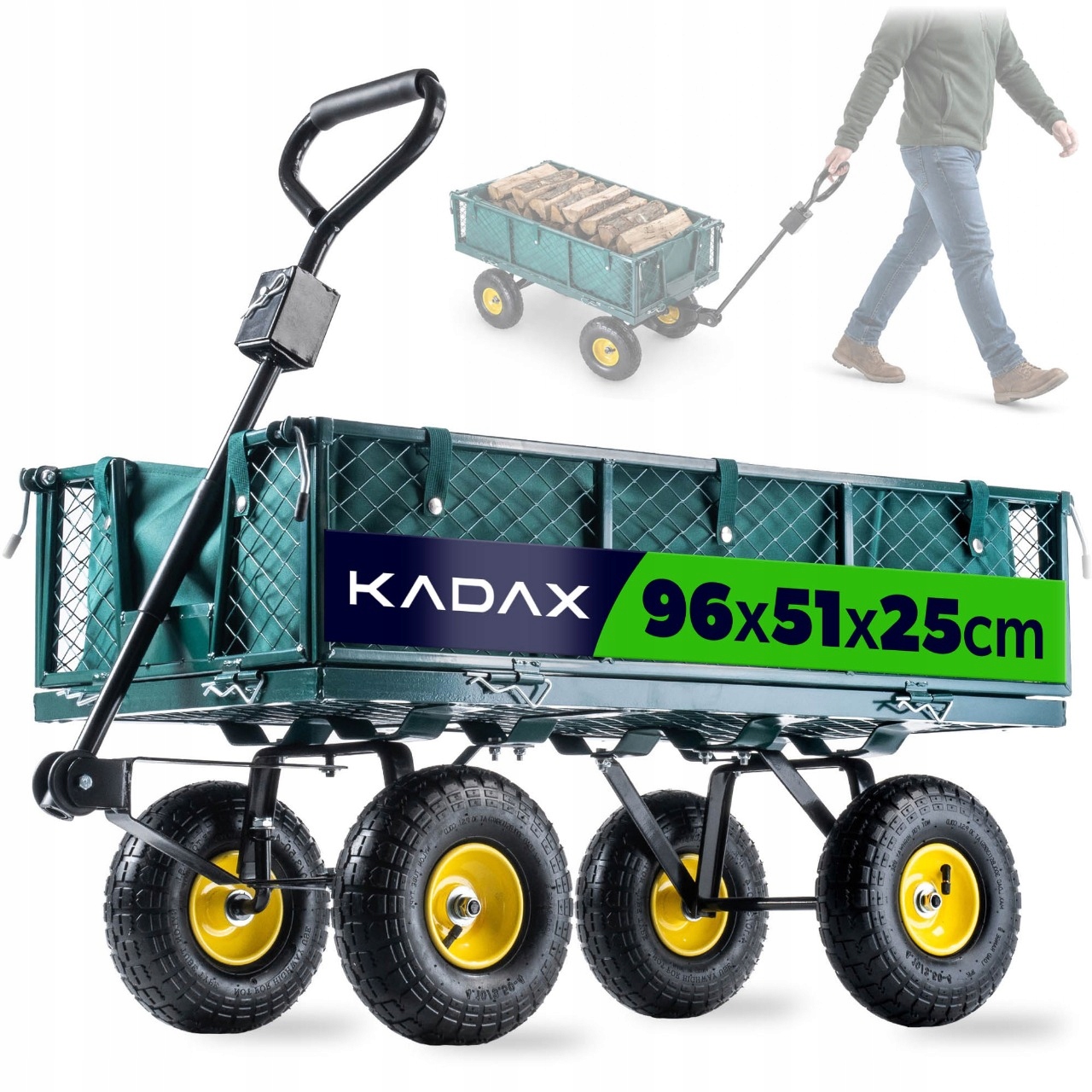 Vozík Kadax 120l