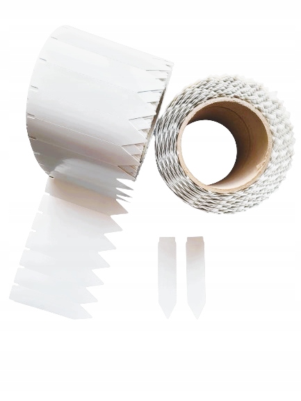 Záhradnícke štítky, šípky, vložky, BIELE, 105 mm x 23,5 mm, 2500 kusov