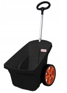 Záhradný vozík - Hagsen Garden Trolley 67 L Čierny koliesko