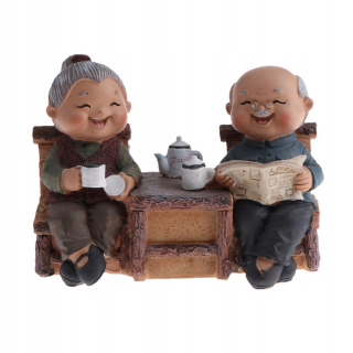 Magideal 2x Tree Faces Outdoor Old Man Bird